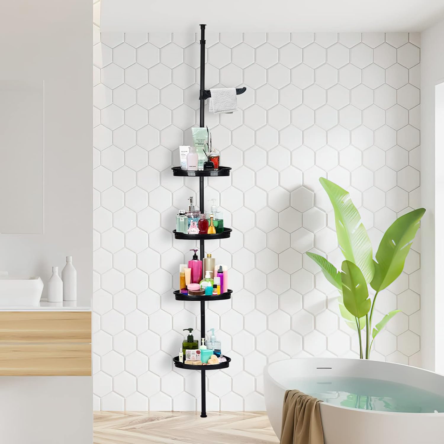 4 Tier Corner Shower Caddy Ten - Fishing Rod Telescopic 评论和价格