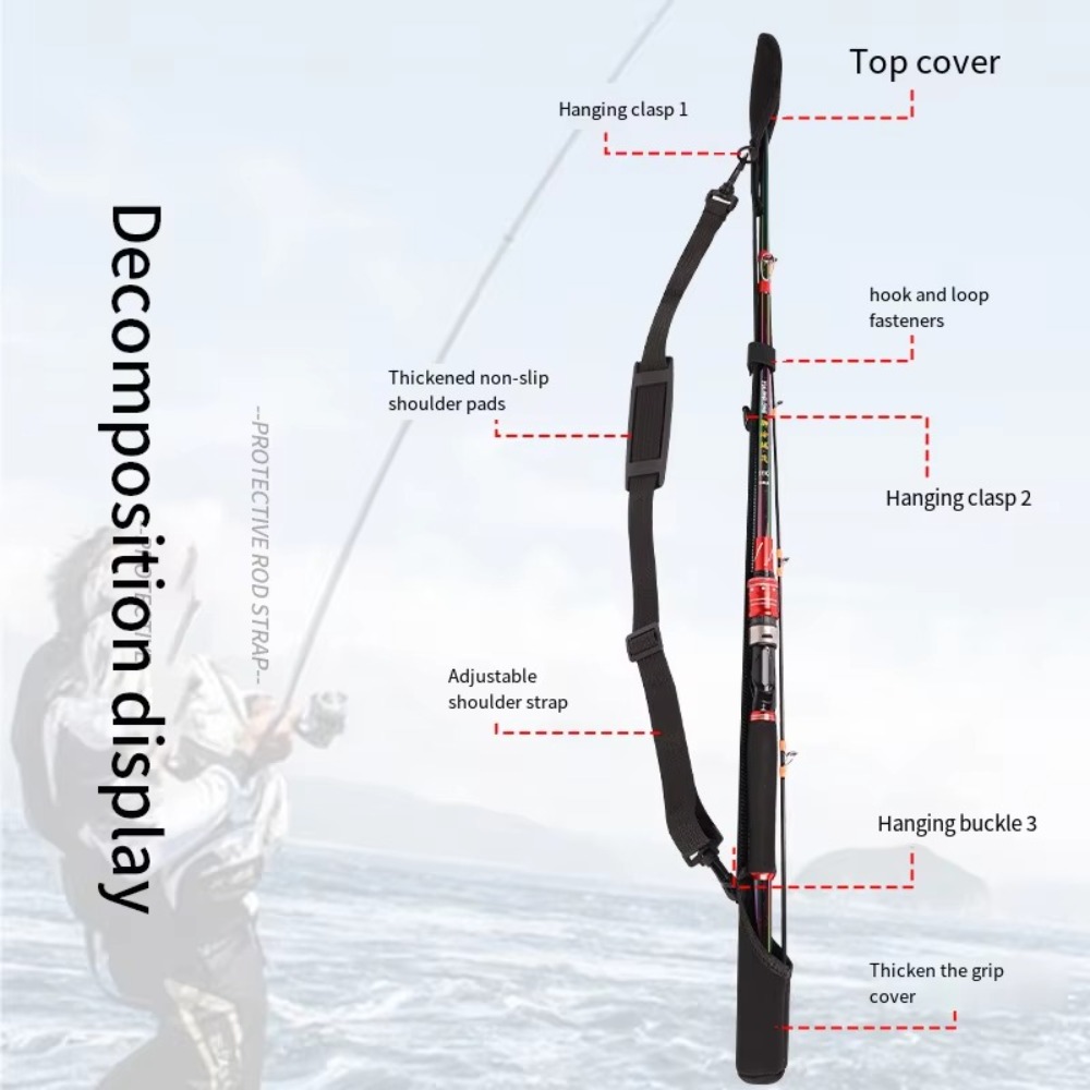 Fishing Rod Storage Bag Adjust - Fishing Rod Combo 评论和价格